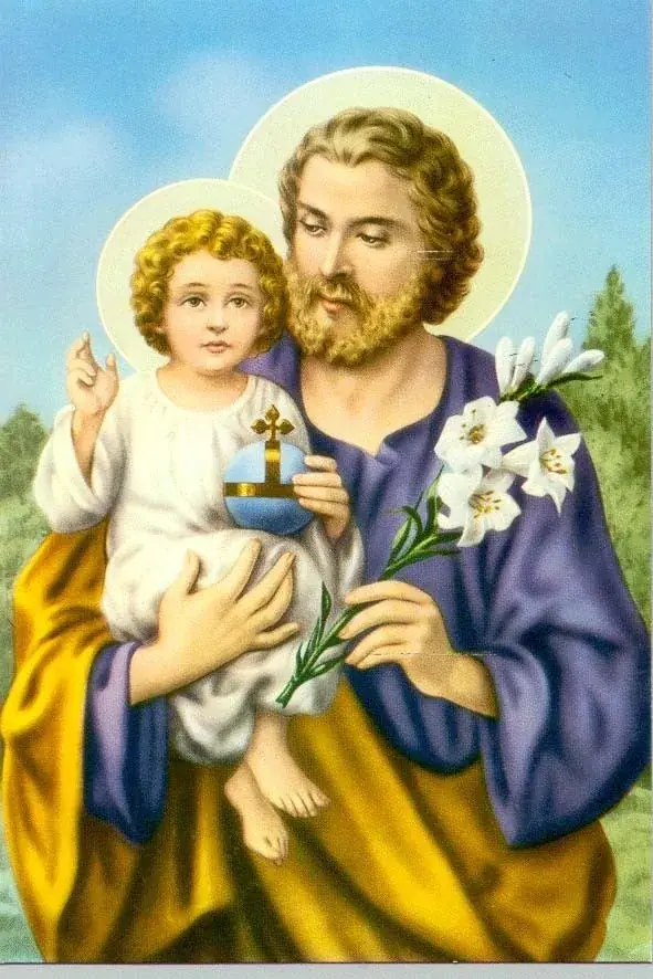 St. Joseph and Child Jesus - Patron of Pithruvedi